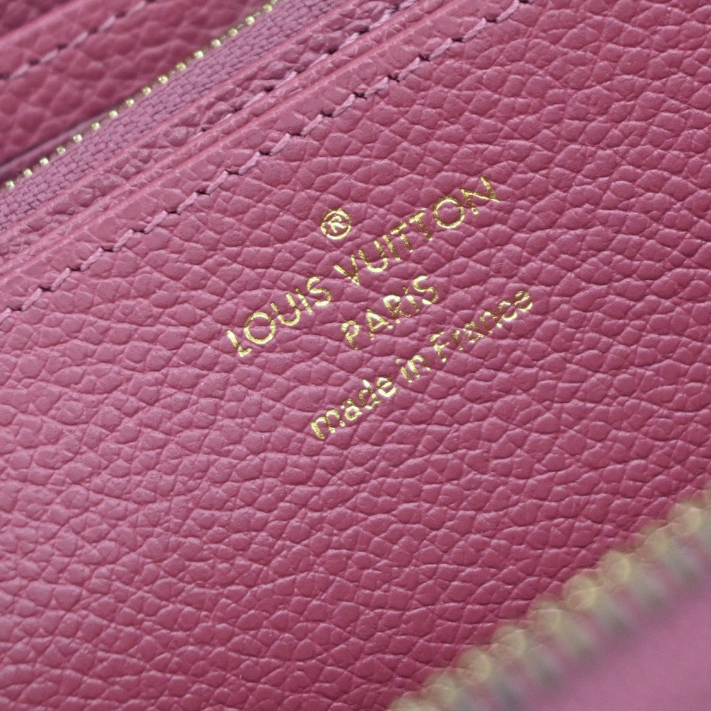 Louis Vuitton Portefeuille Zippy Monogramme Empreinte Monogramme Empreinte Purple Leather Wallets Accessory