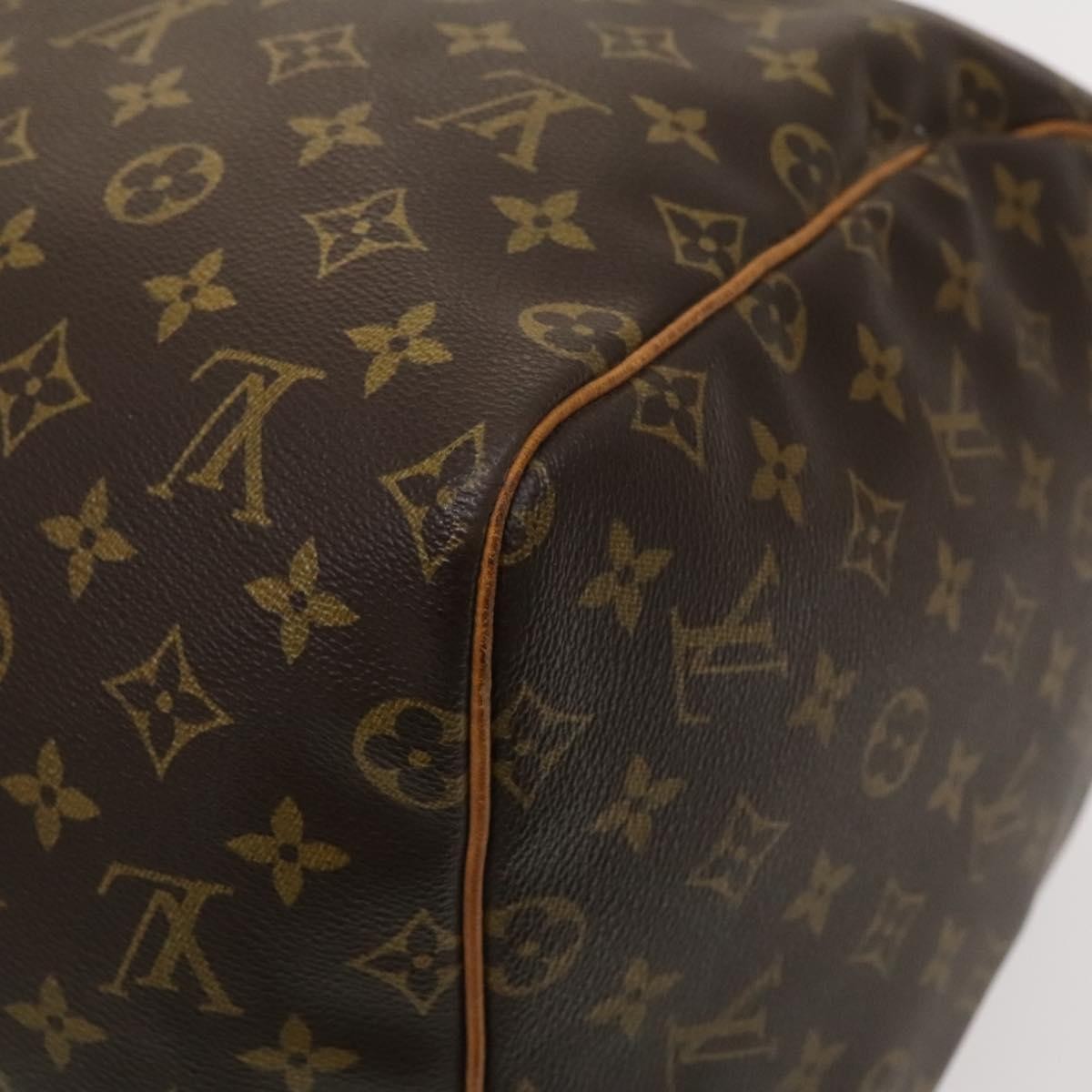 Louis Vuitton Keepall Bag Monogram Canvas Brown Canvas Travel Bag