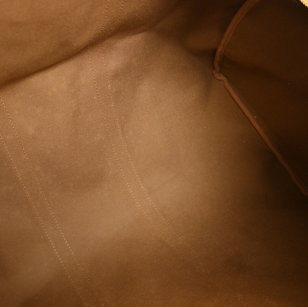 Louis Vuitton Keepall Bag Monogram Canvas Brown Canvas Travel Bag