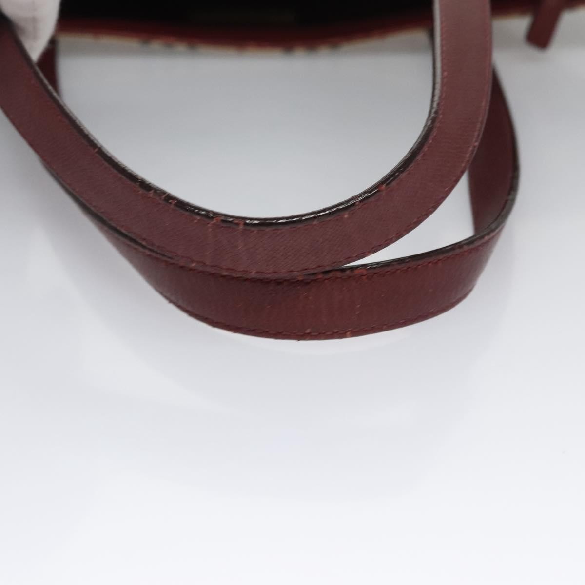 Burberry Nova Check Tote Canvas And Leather Beige Canvas Tote Bag