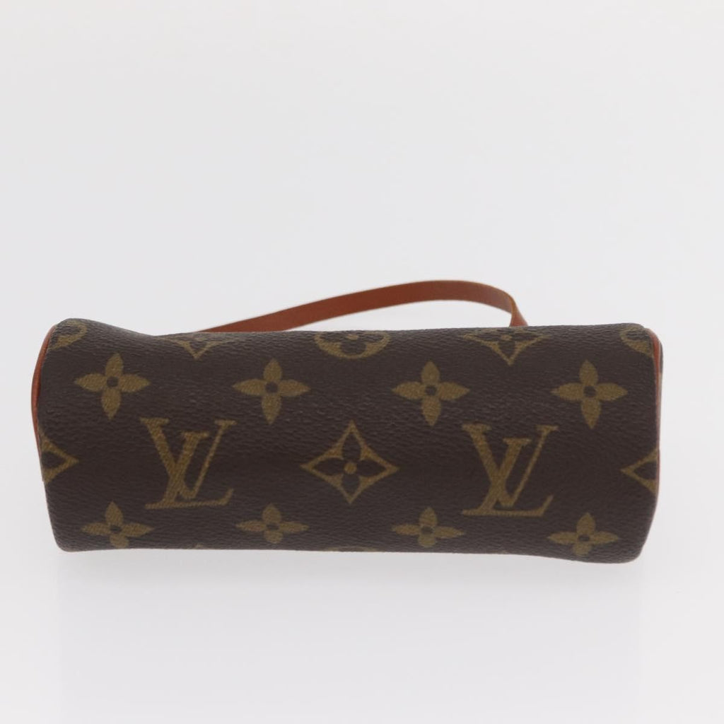 Louis Vuitton Papillon Pochette Monogram Canvas Brown Canvas Clutche & Pouche Bag
