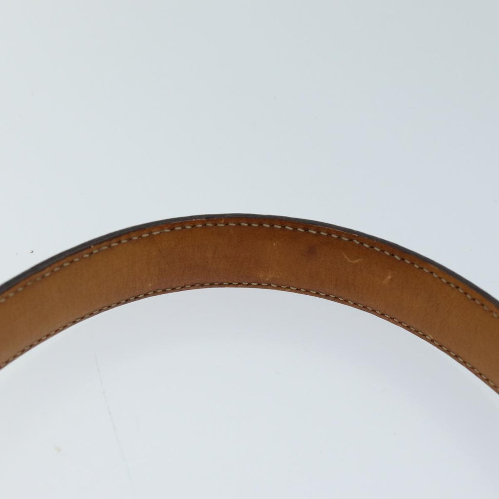 Celine Macadam Handbag Macadam With Leather Brown Canvas Handbag