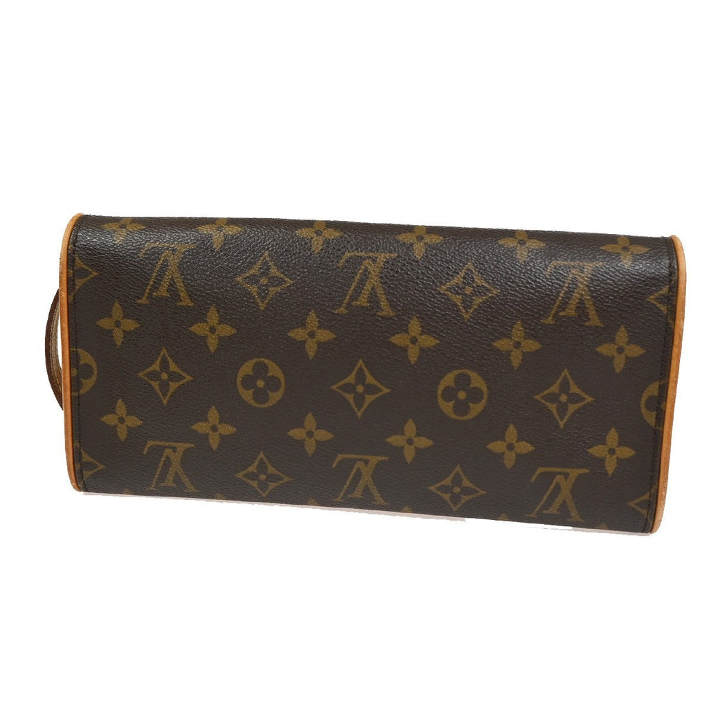 Louis Vuitton Twin Handbag Monogram Canvas Brown Canvas Clutche & Pouche Bag