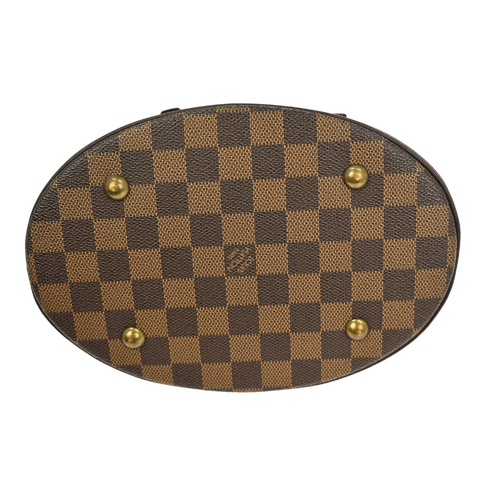 Louis Vuitton Marais Bucket Bag Damier Brown Canvas Tote Bag