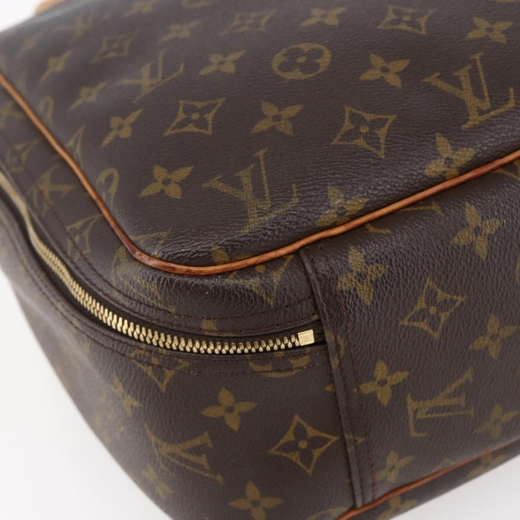 Louis Vuitton Excursion Handbag Monogram Canvas Brown Canvas Handbag