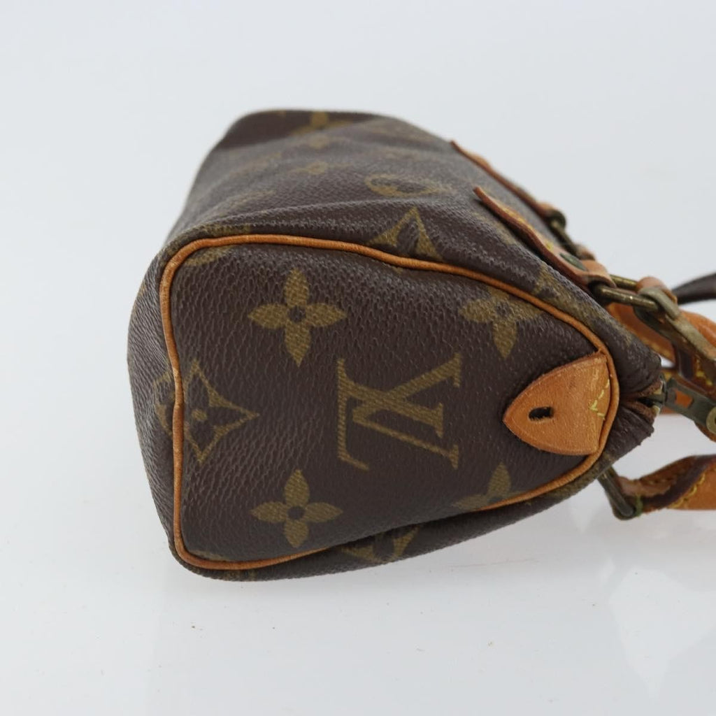 Louis Vuitton Speedy Mini Hl Handbag Monogram Canvas Brown Canvas Handbag