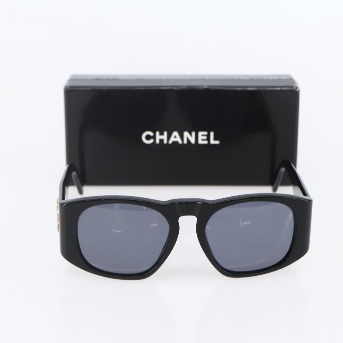 Chanel Chanel Logo Sunglasses Eye Wear Plastic Black Plastic Sunglasse Accessory