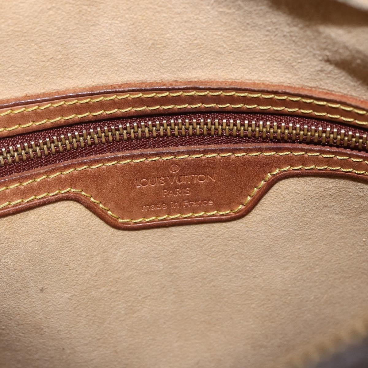 Louis Vuitton Monogram Looping Handbag Monogram Canvas Brown Canvas Shoulder Bag