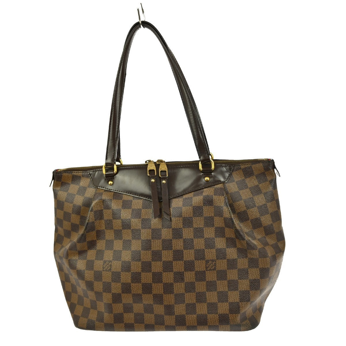 Louis Vuitton Westminster Handbag Damier Brown Canvas Shoulder Bag