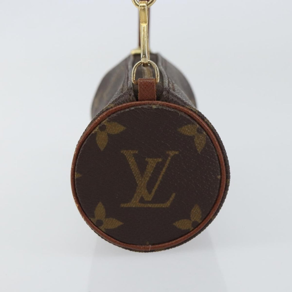 Louis Vuitton Papillon Pochette Monogram Canvas Brown Canvas Clutche & Pouche Bag