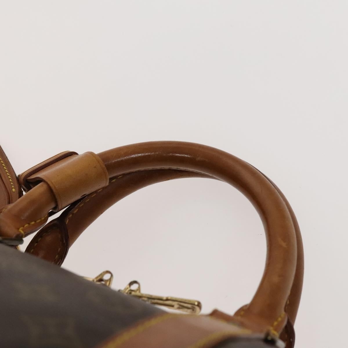 Louis Vuitton Keepall Bag Monogram Canvas Brown Canvas Travel Bag