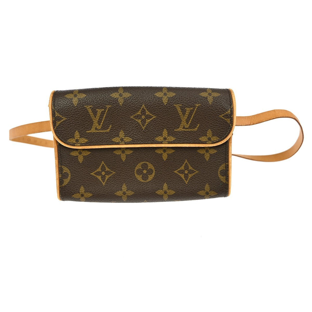Louis Vuitton Florentine Waist Bag Monogram Canvas Brown Canvas Clutche & Pouche Bag