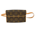 Louis Vuitton Florentine Waist Bag Monogram Canvas Brown Canvas Clutche & Pouche Bag