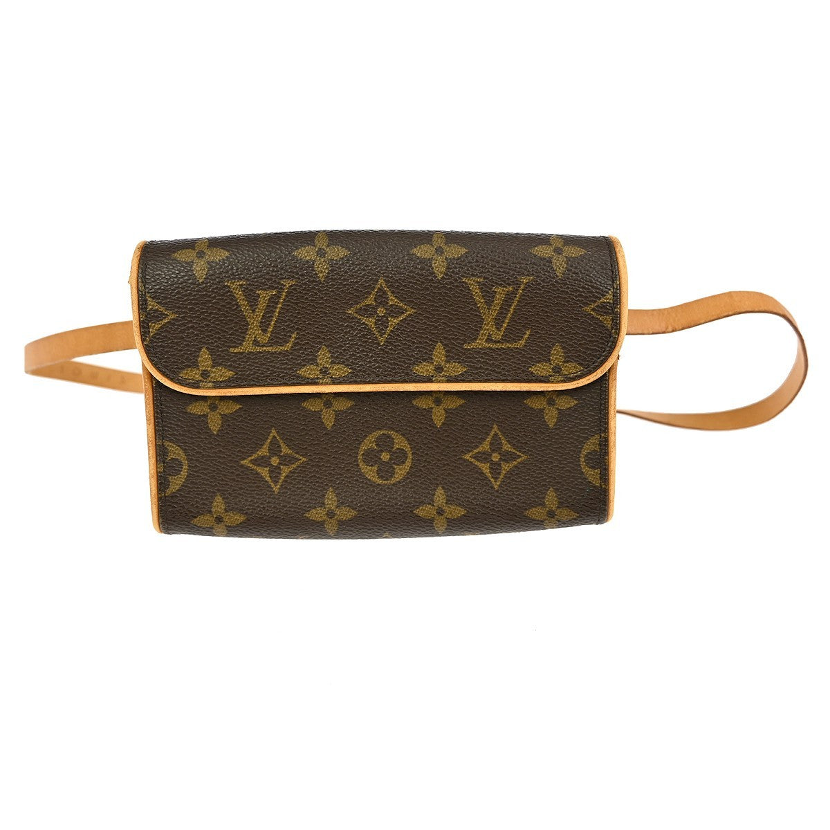 Louis Vuitton Florentine Waist Bag Monogram Canvas Brown Canvas Clutche & Pouche Bag