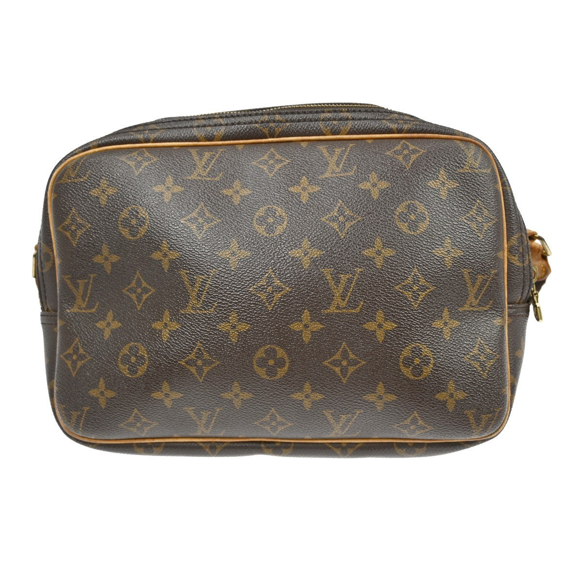 Louis Vuitton Reporter Bag Monogram Canvas Brown Canvas Shoulder Bag
