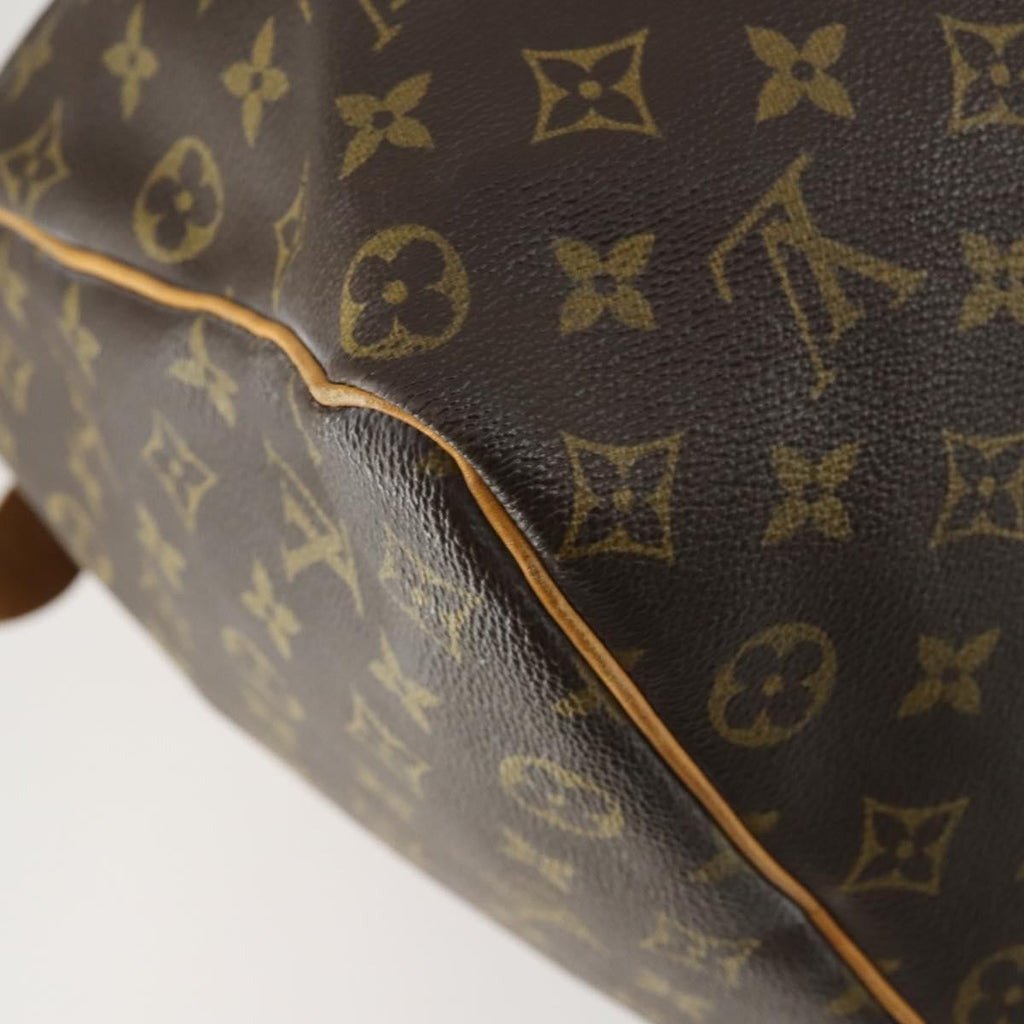 Louis Vuitton Keepall Bag Monogram Canvas Brown Canvas Travel Bag