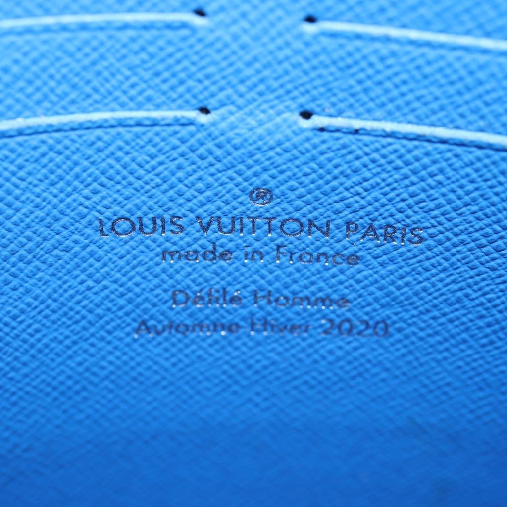 Louis Vuitton Pochette Voyage Limited Edition Monogram Clouds Blue Pvc Bag