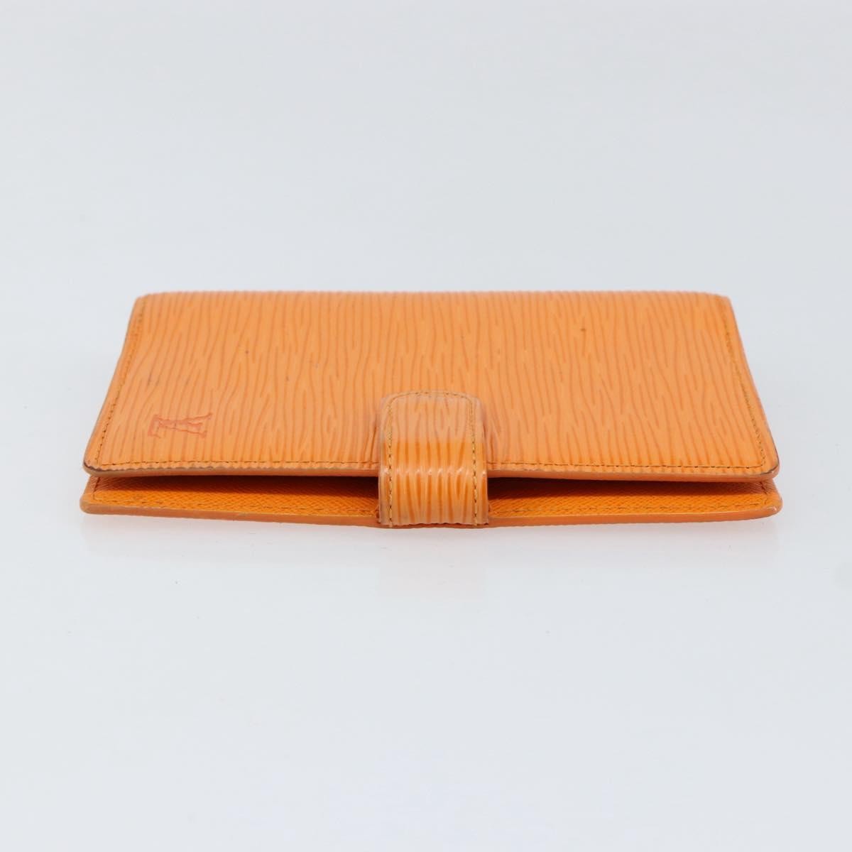 Louis Vuitton Agenda Cover Epi Leather Orange Leather Wallets Accessory