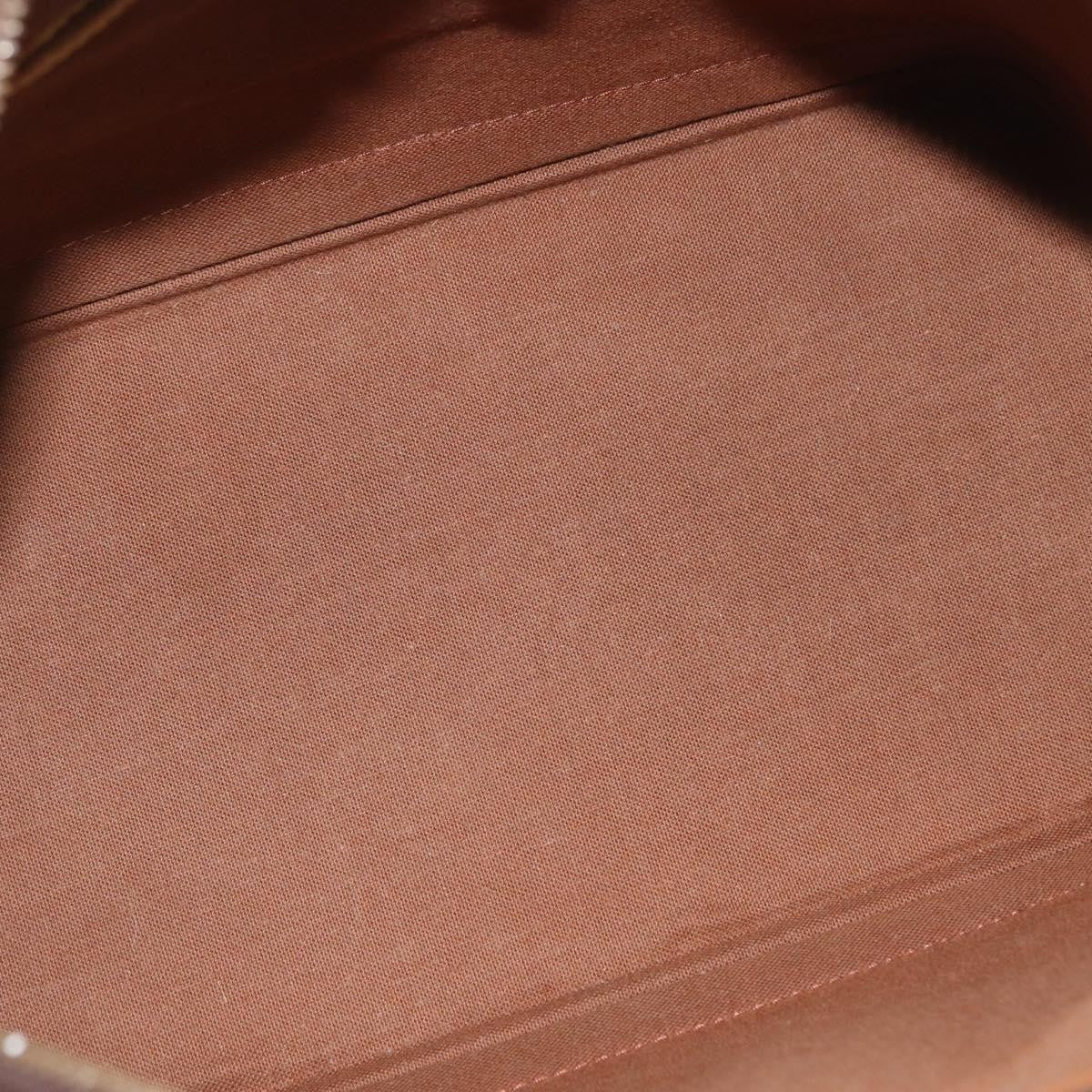 Louis Vuitton Alma Handbag Monogram Canvas Brown Canvas Handbag