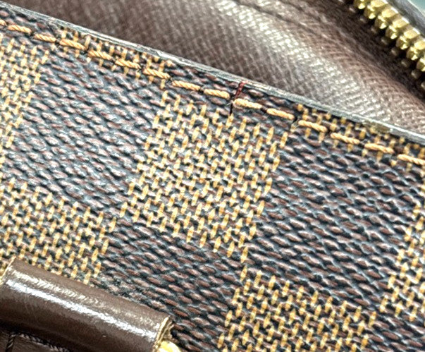 Louis Vuitton Triana Bag Damier Brown Canvas Handbag