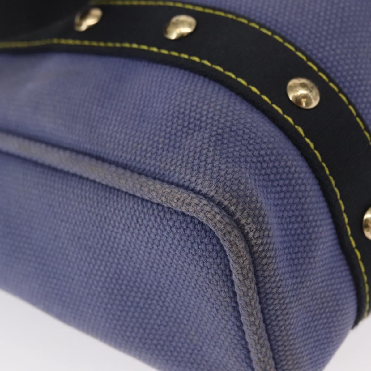 Louis Vuitton Antigua Tote Canvas Blue Canvas Tote Bag