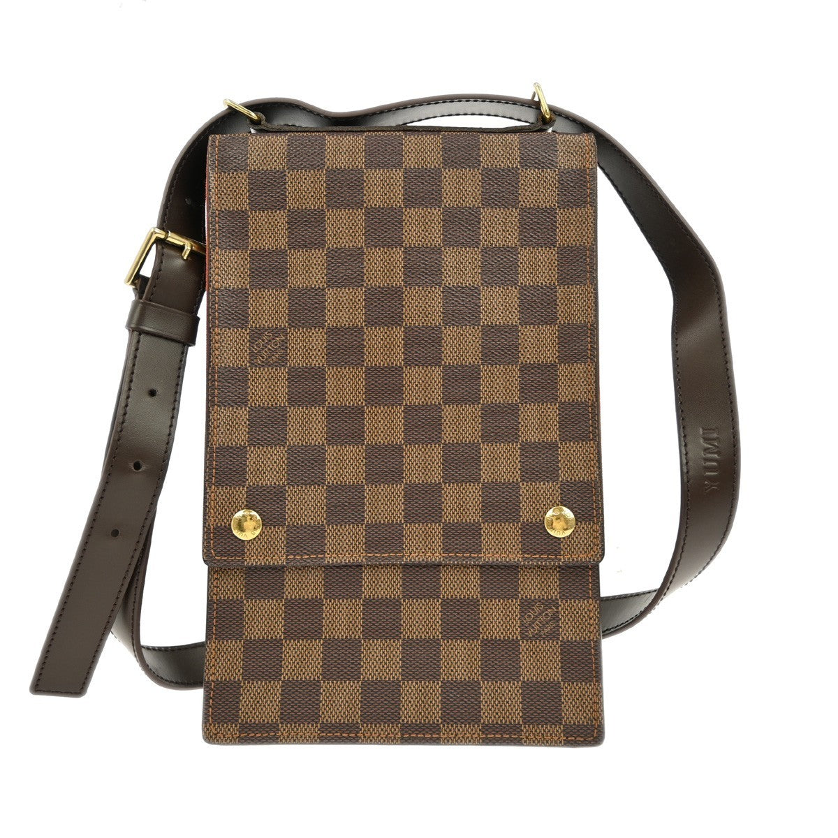 Louis Vuitton Portobello Messenger Damier Brown Canvas Shoulder Bag