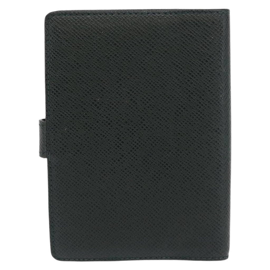 Louis Vuitton Agenda Cover Taiga Leather Green Leather Wallets Accessory