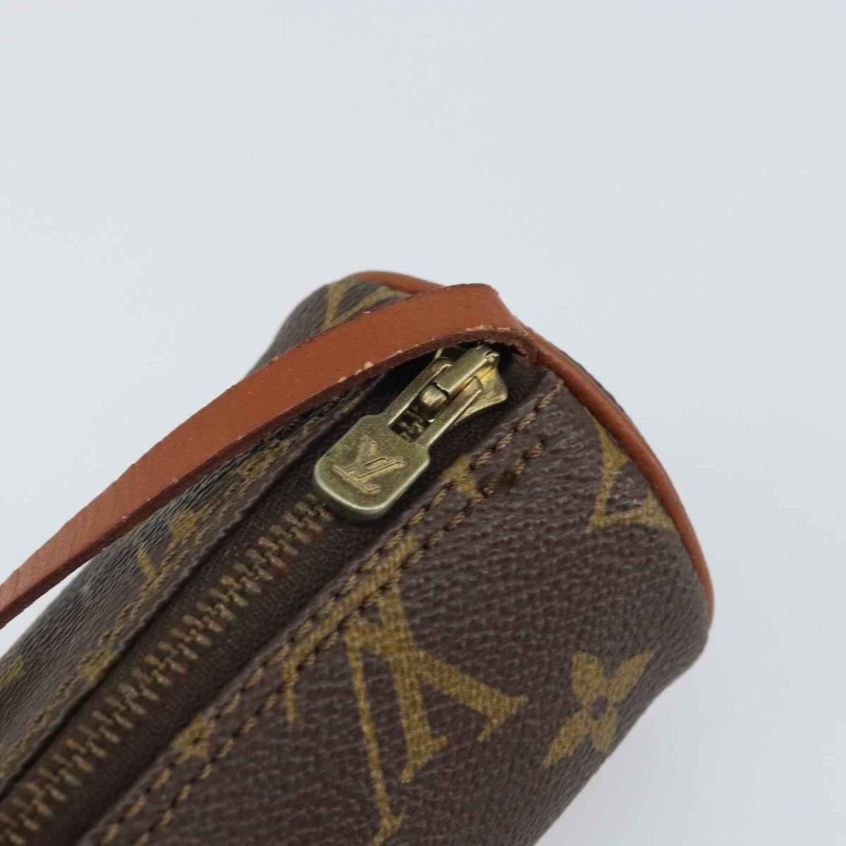 Louis Vuitton Papillon Pochette Monogram Canvas Brown Canvas Clutche & Pouche Bag
