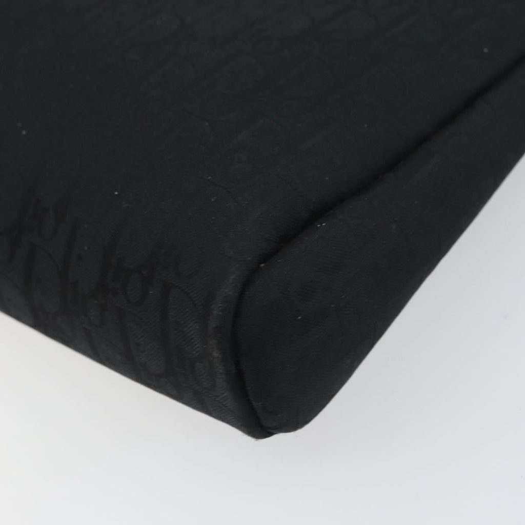 Christian Dior Trotter Pouch Canvas Black Canvas Clutche & Pouche Bag (Pre-Owned)