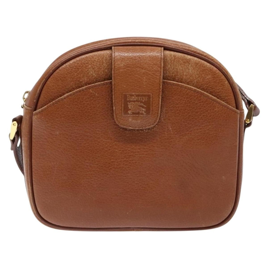 Burberry Shoulder Bag Leather Brown Leather Shoulder Bag