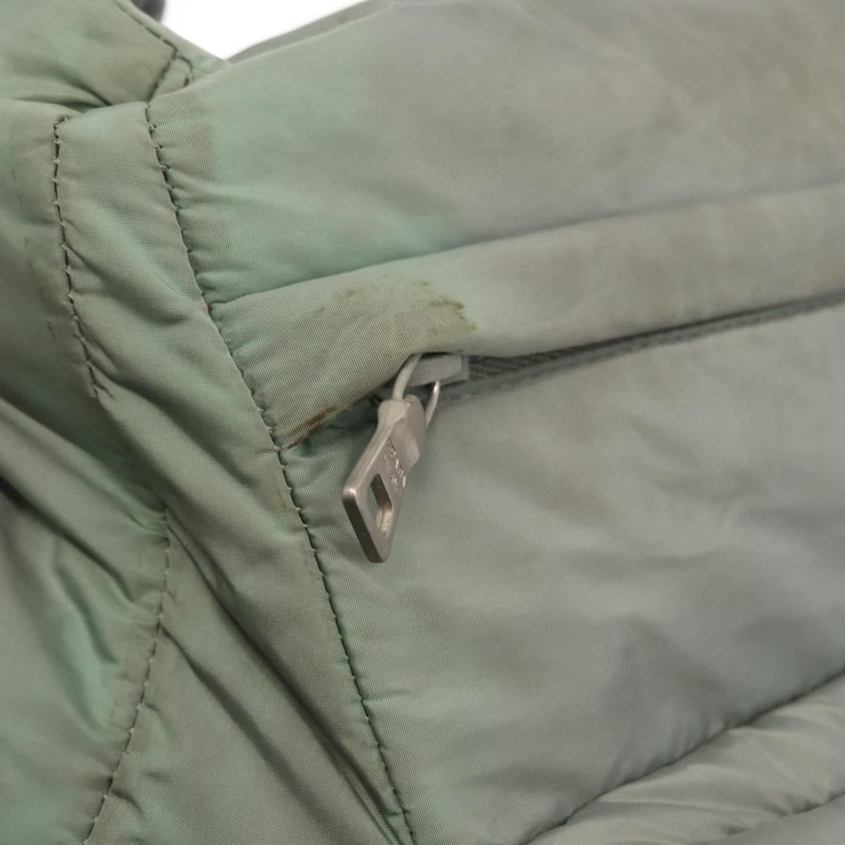 Prada Vintage Shoulder Bag Tessuto Green Nylon Shoulder Bag Bag