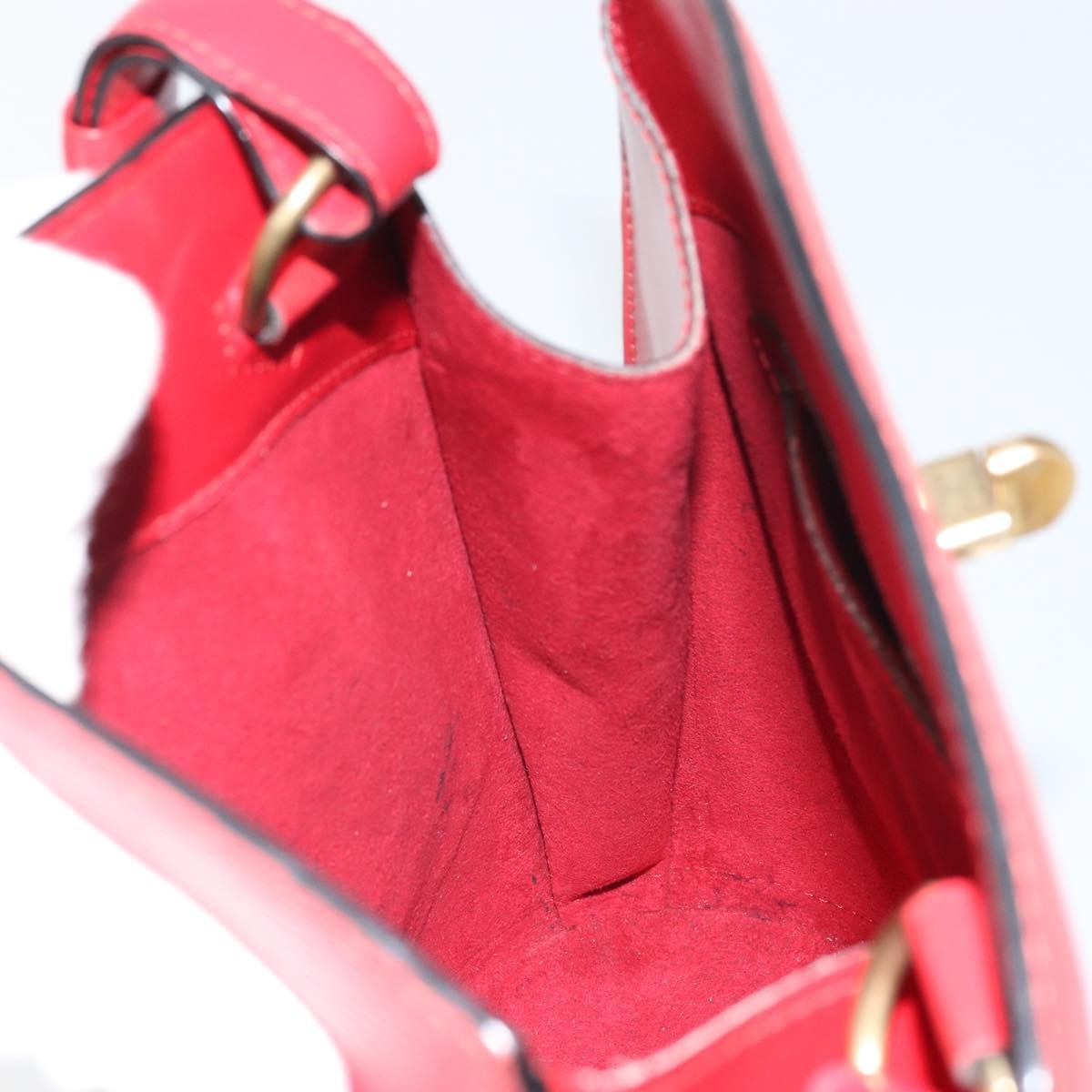 Louis Vuitton Cluny Shoulder Bag Epi Leather Red Leather Shoulder Bag