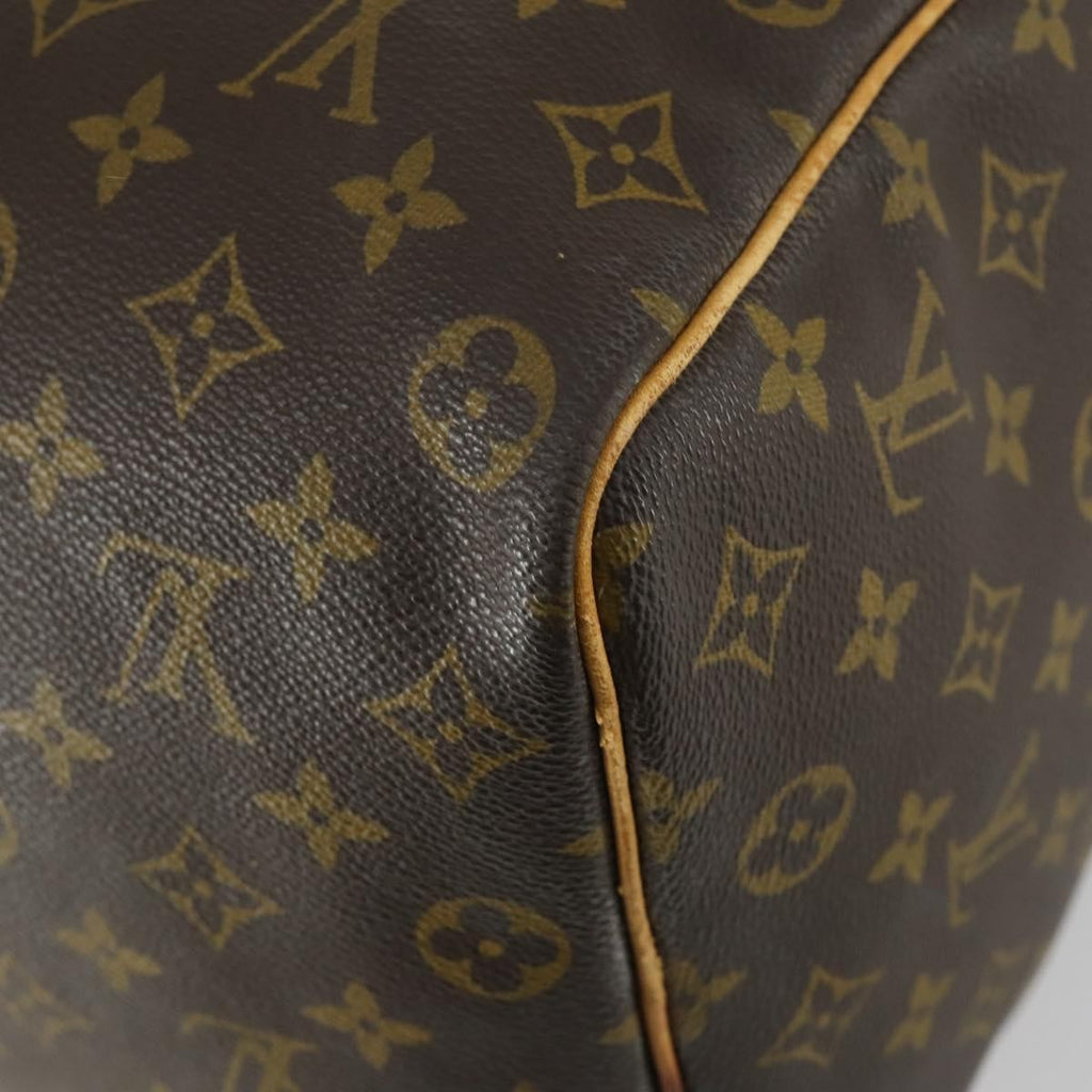 Louis Vuitton Keepall Bag Monogram Canvas Brown Canvas Travel Bag