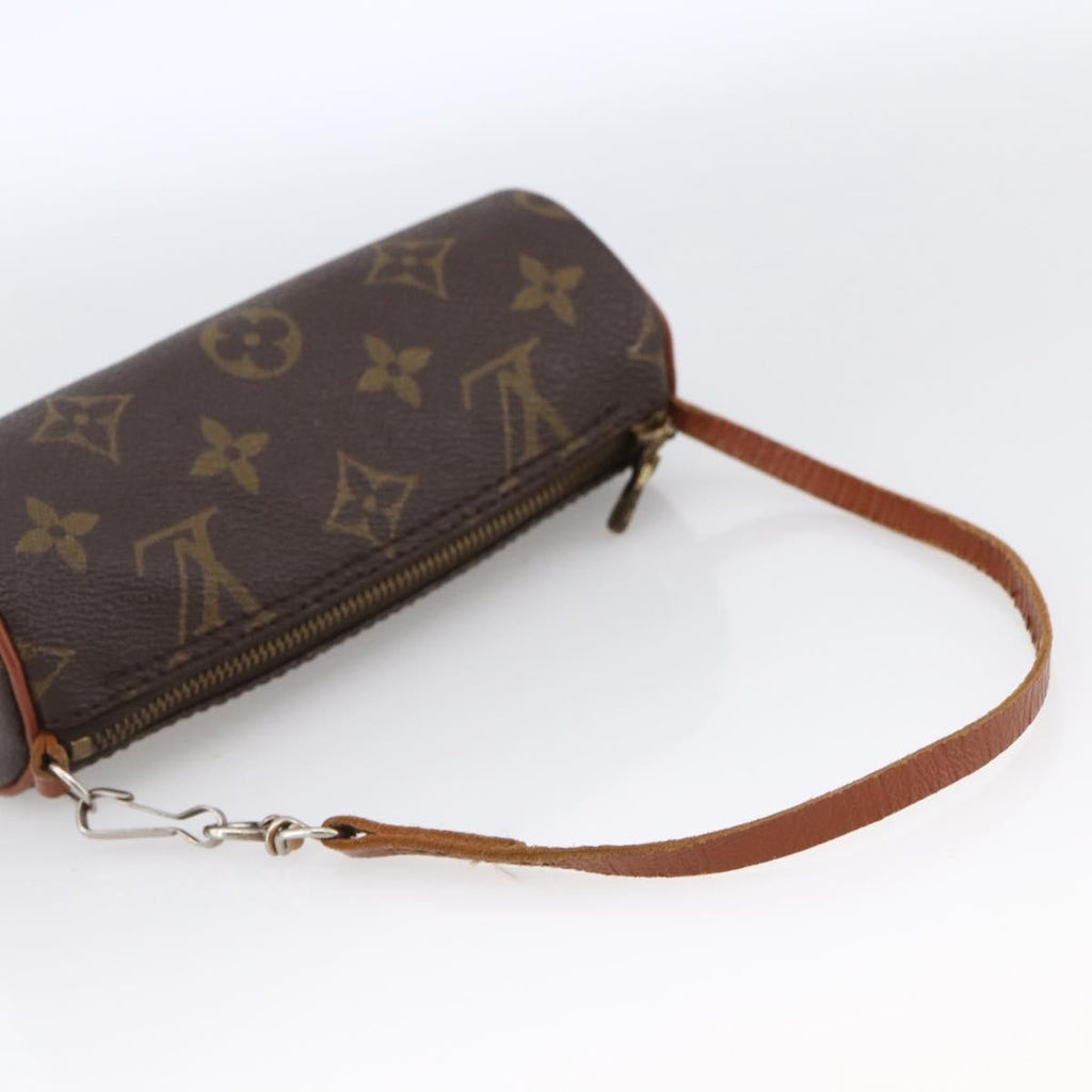 Louis Vuitton Papillon Pochette Monogram Canvas Brown Canvas Clutche & Pouche Bag