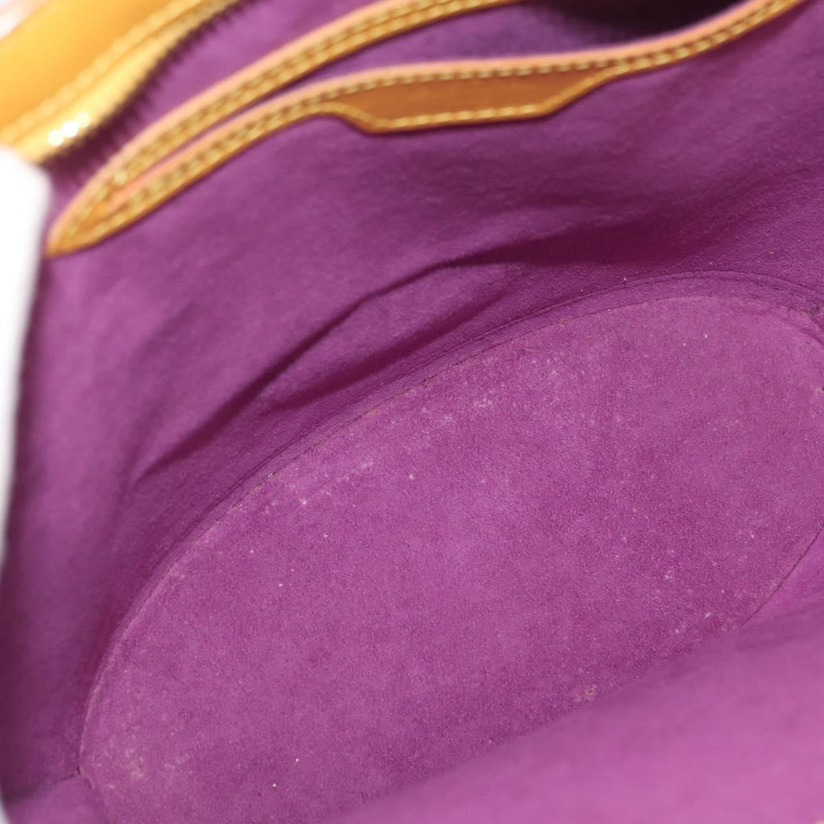 Louis Vuitton Saint Jacques Handbag Epi Leather Yellow Leather Handbag