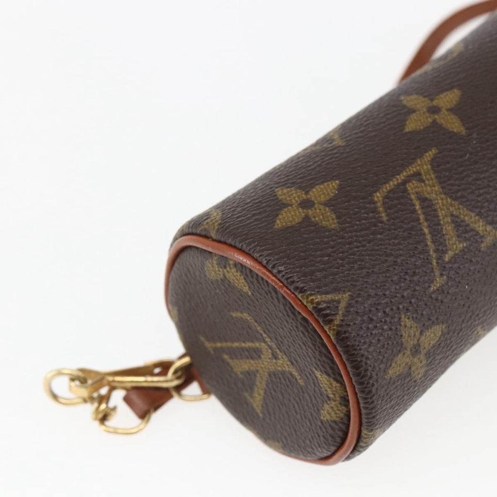 Louis Vuitton Papillon Pochette Monogram Canvas Brown Canvas Clutche & Pouche Bag