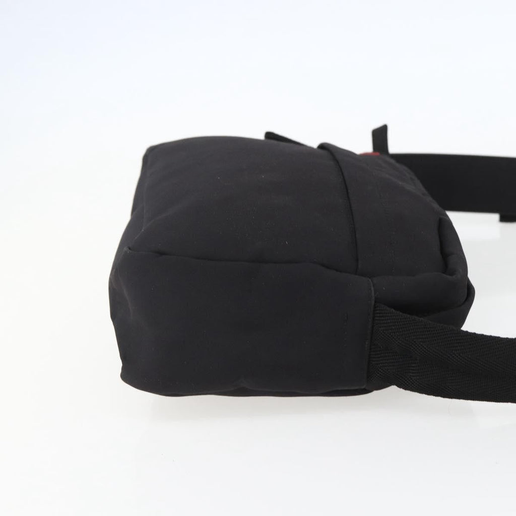 Prada Sport Zip Shoulder Bag Nylon Black Nylon Shoulder Bag Bag