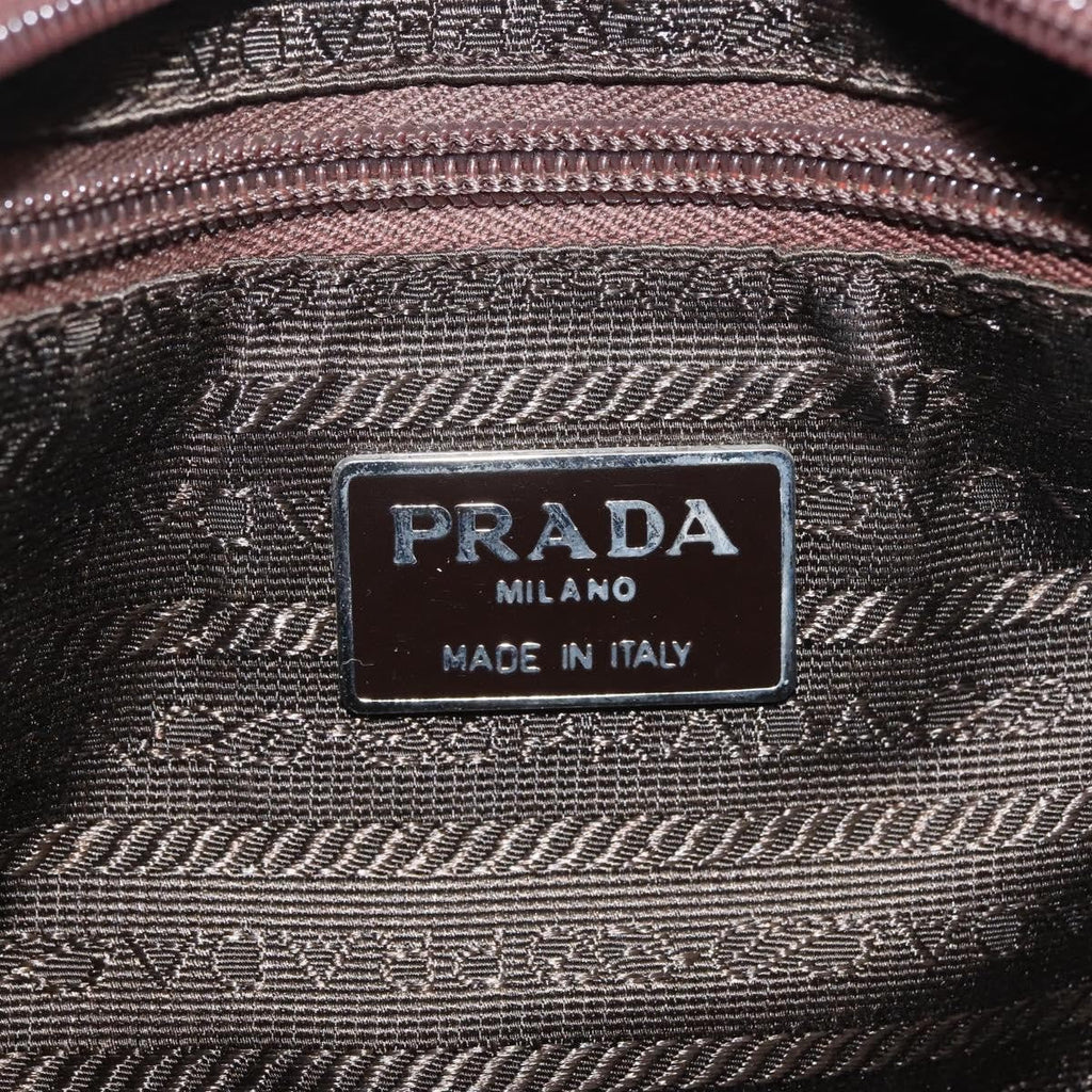 Prada Vintage Handbag Tessuto Khaki Nylon Handbag