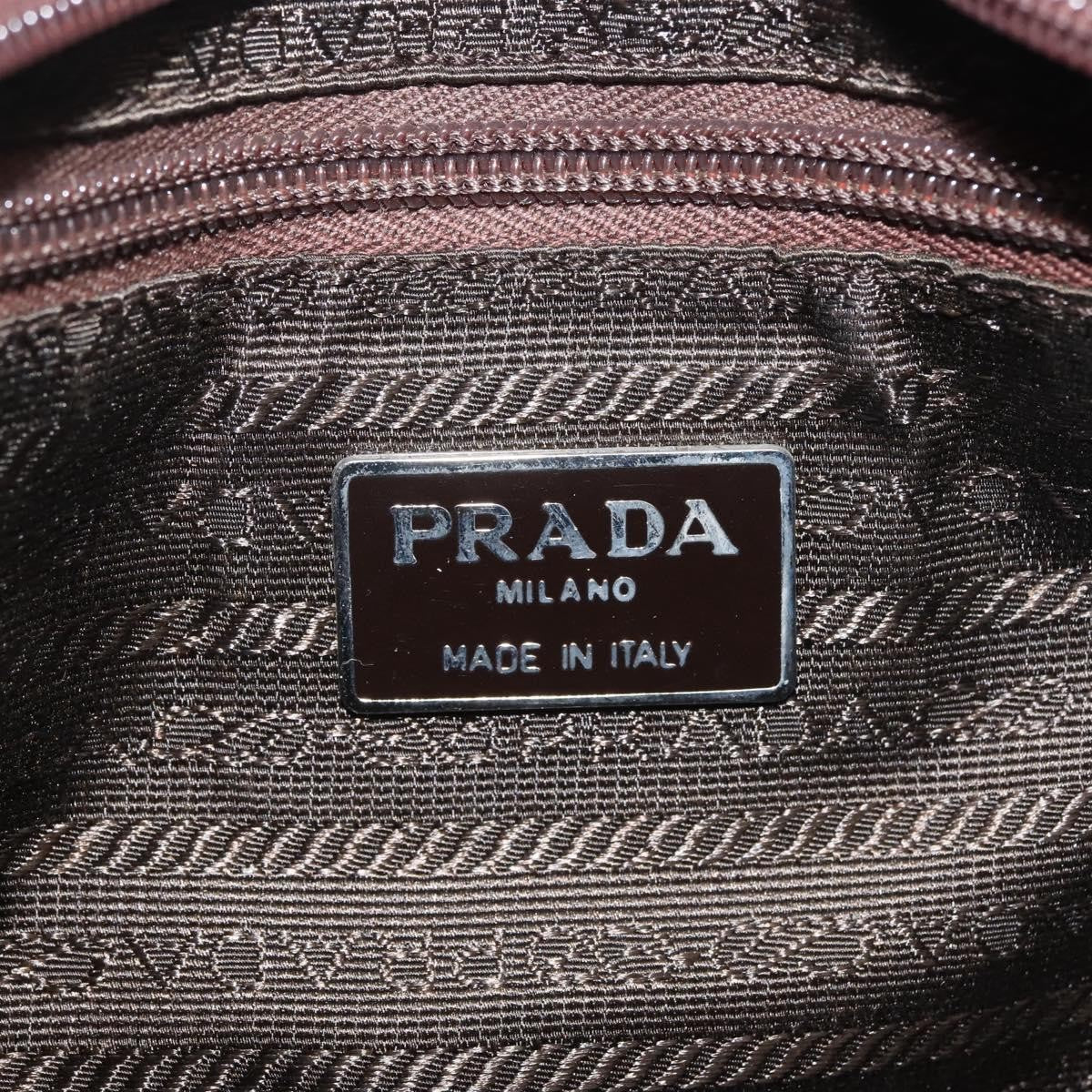 Prada Vintage Handbag Tessuto Khaki Nylon Handbag