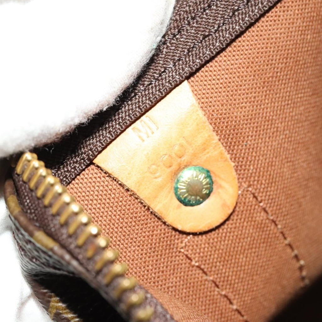 Louis Vuitton Keepall Bag Monogram Canvas Brown Canvas Travel Bag
