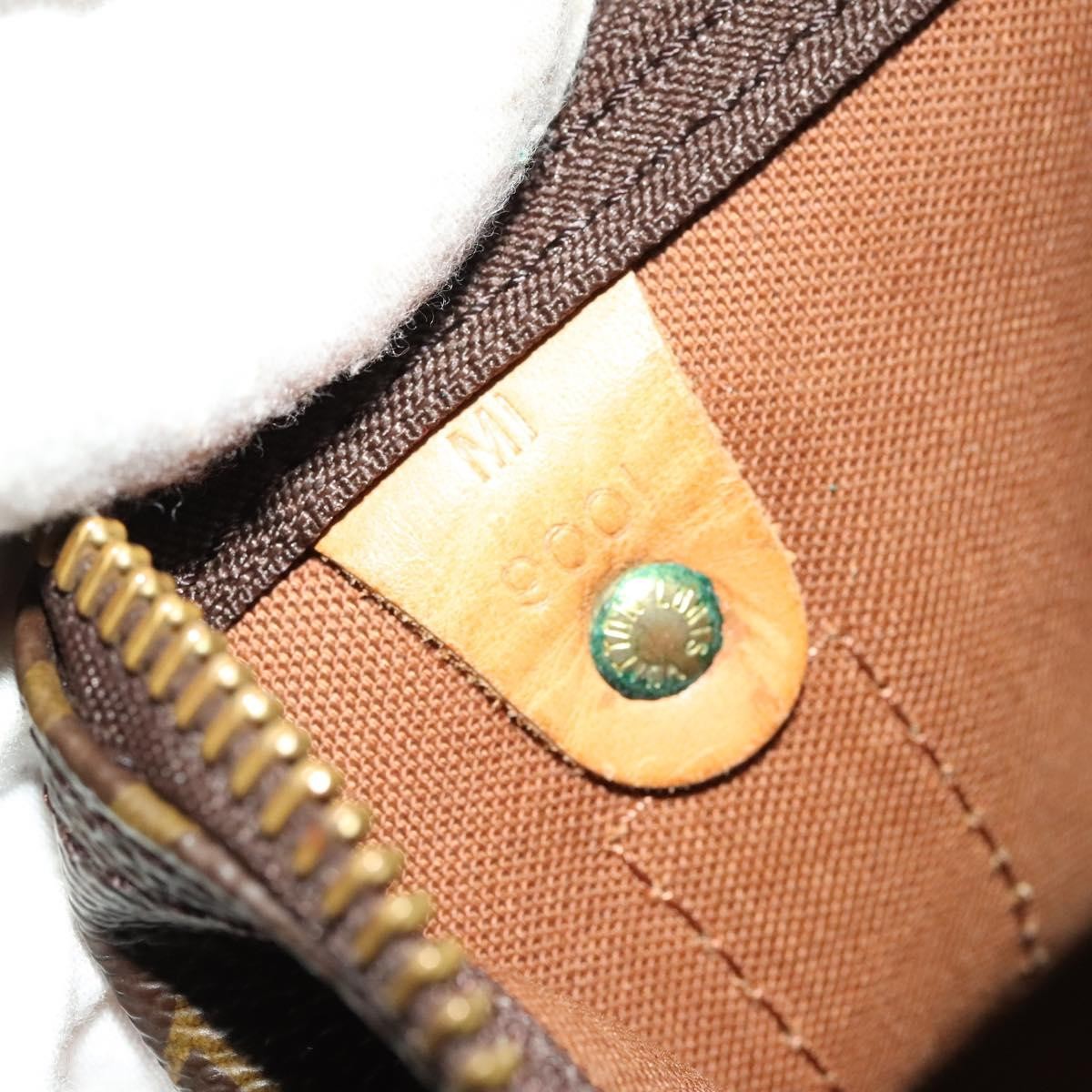 Louis Vuitton Keepall Bag Monogram Canvas Brown Canvas Travel Bag