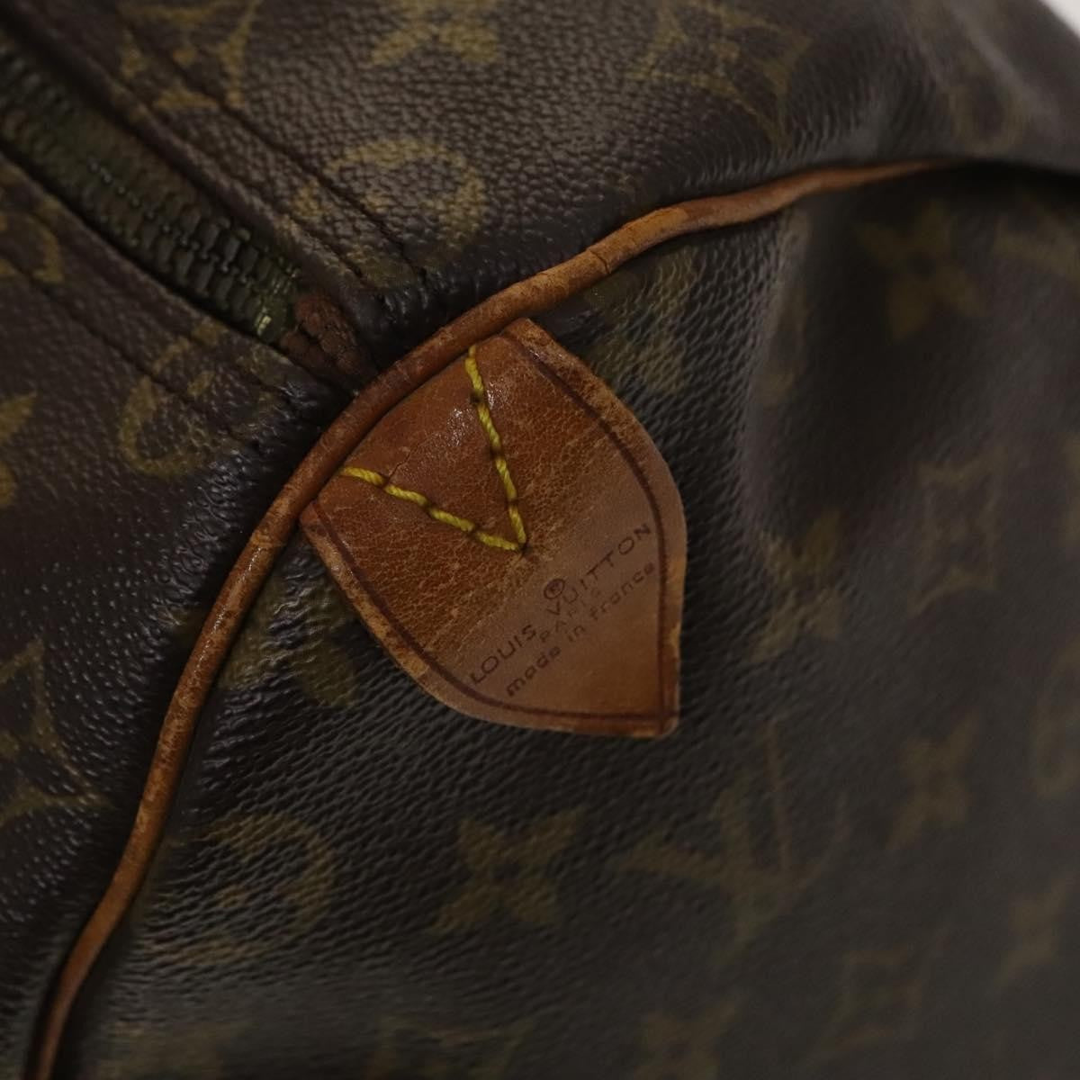 Louis Vuitton Keepall Bag Monogram Canvas Brown Canvas Travel Bag