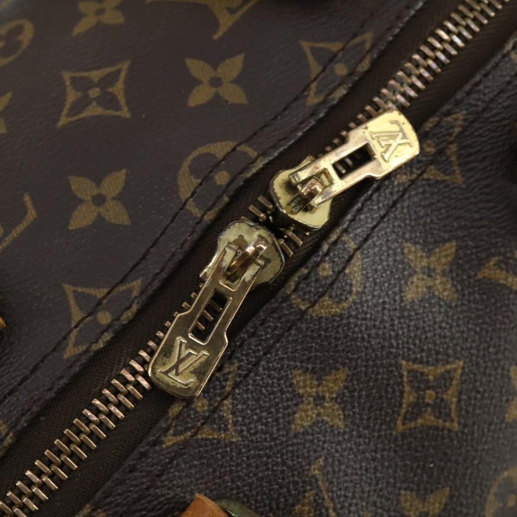 Louis Vuitton Keepall Bag Monogram Canvas Brown Canvas Travel Bag