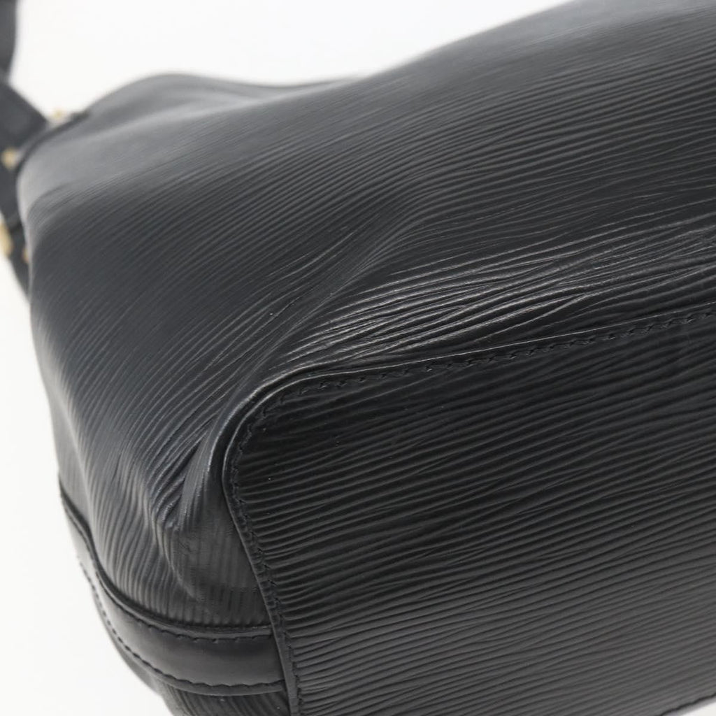 Louis Vuitton Mandara Handbag Epi Leather Black Leather Tote Bag