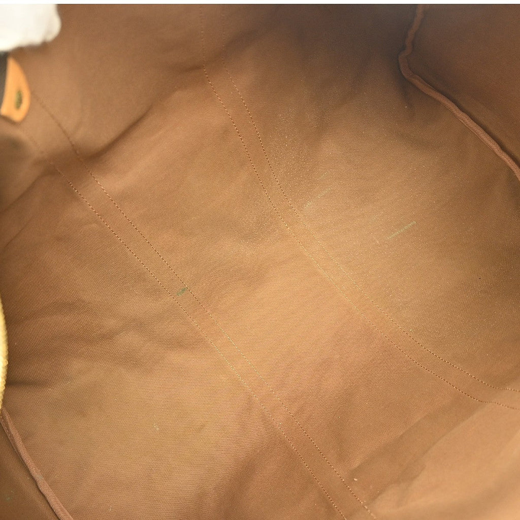 Louis Vuitton Keepall Bag Monogram Canvas Brown Canvas Travel Bag