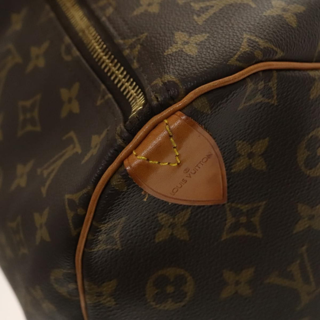 Louis Vuitton Keepall Bag Monogram Canvas Brown Canvas Travel Bag