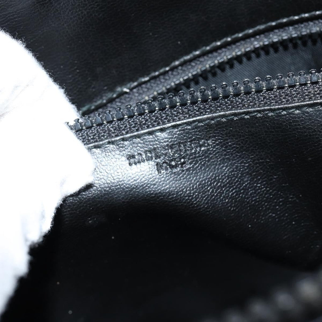 Celine Vintage Macadam Handbag C Macadam Suede Black Suede Handbag