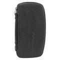 Louis Vuitton Atoll Organizer Wallet Taiga Leather Black Leather Clutche & Pouche Bag