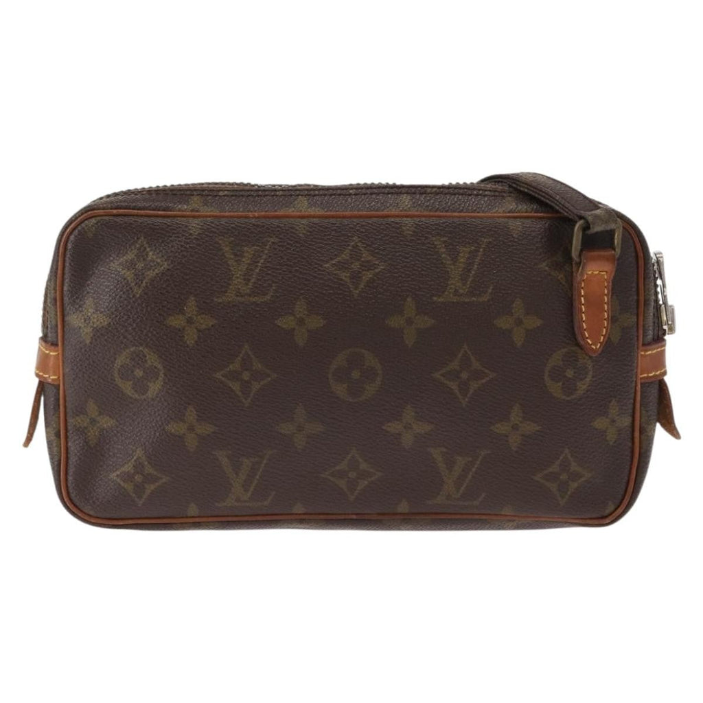 Louis Vuitton Pochette Marly Bandouliere Bag Monogram Canvas Brown Canvas Shoulder Bag