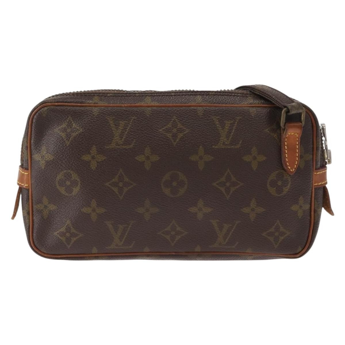 Louis Vuitton Pochette Marly Bandouliere Bag Monogram Canvas Brown Canvas Shoulder Bag